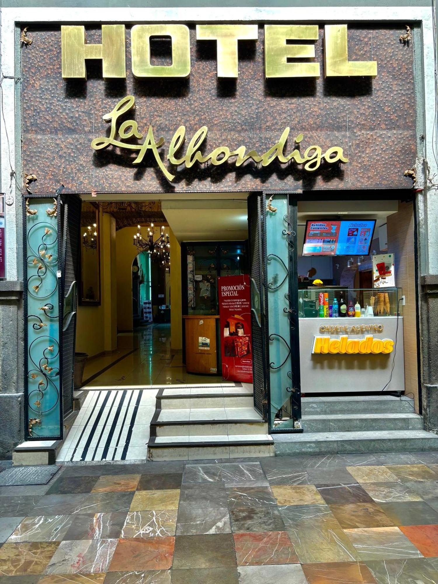 Hotel La Alhondiga Puebla Eksteriør bilde