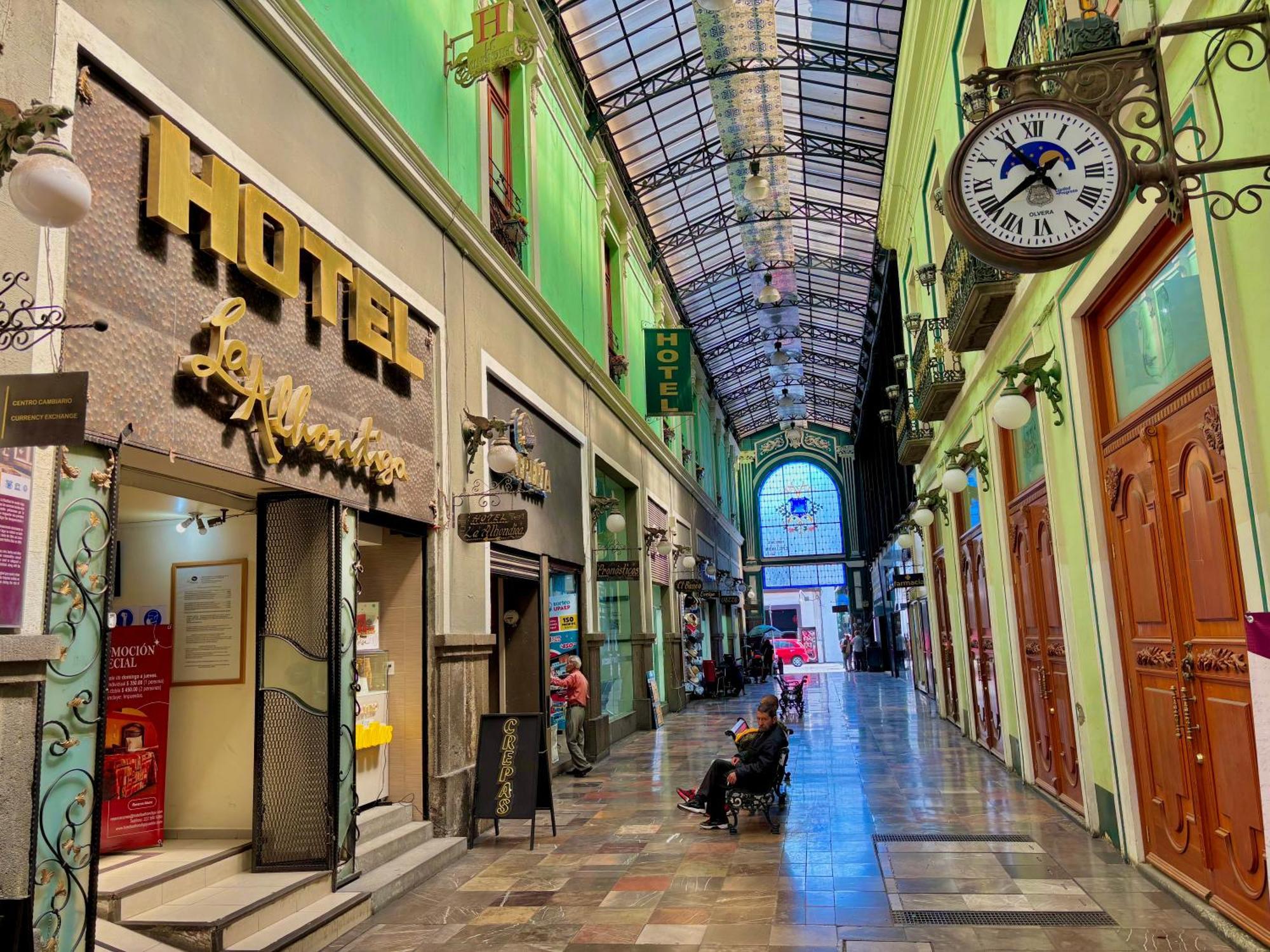 Hotel La Alhondiga Puebla Eksteriør bilde